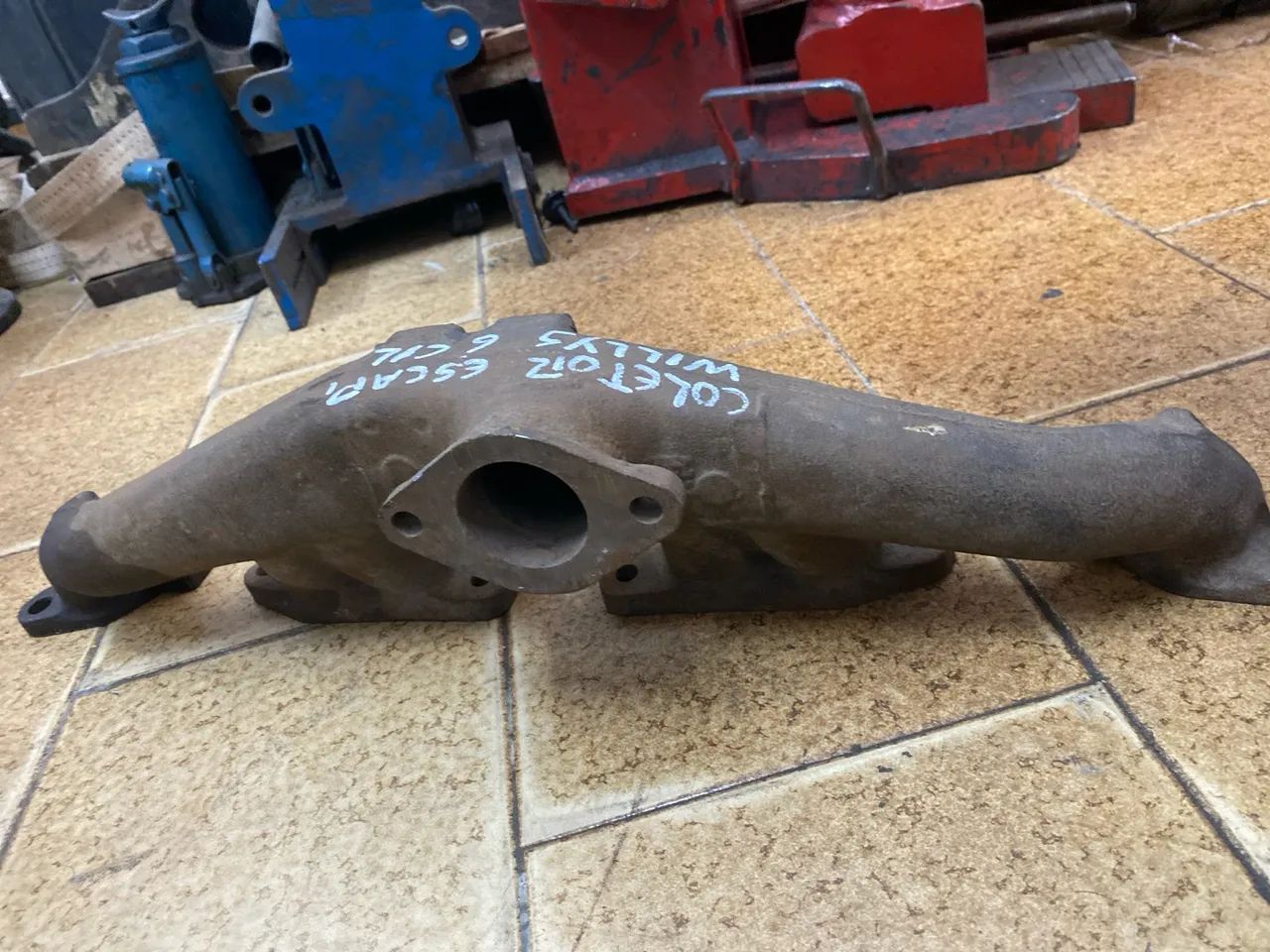 Coletor Escapamento Willys 6 cilindros - Foto 3