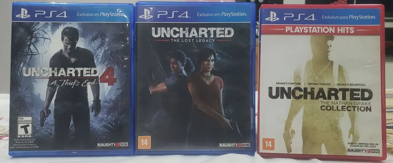 Uncharted - Coleção para PS4