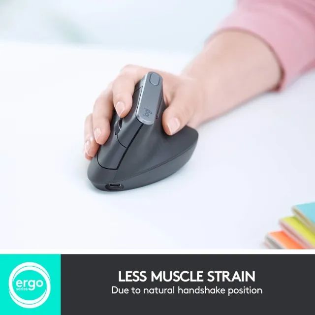 Mouse Ergonômico Logitech