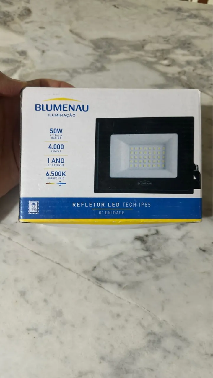 2 REFLETORES LED BLUMENAU 50w