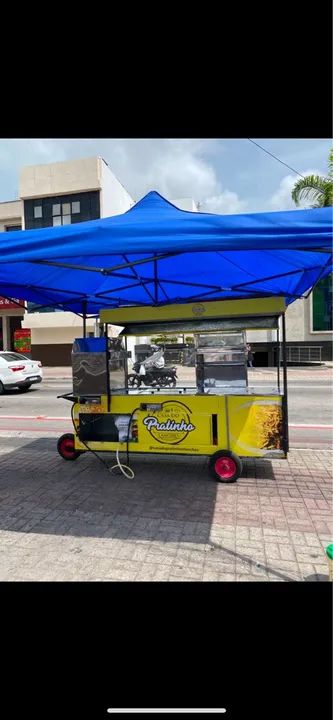 Carrinho de  - Pratinho e cachorro quente 