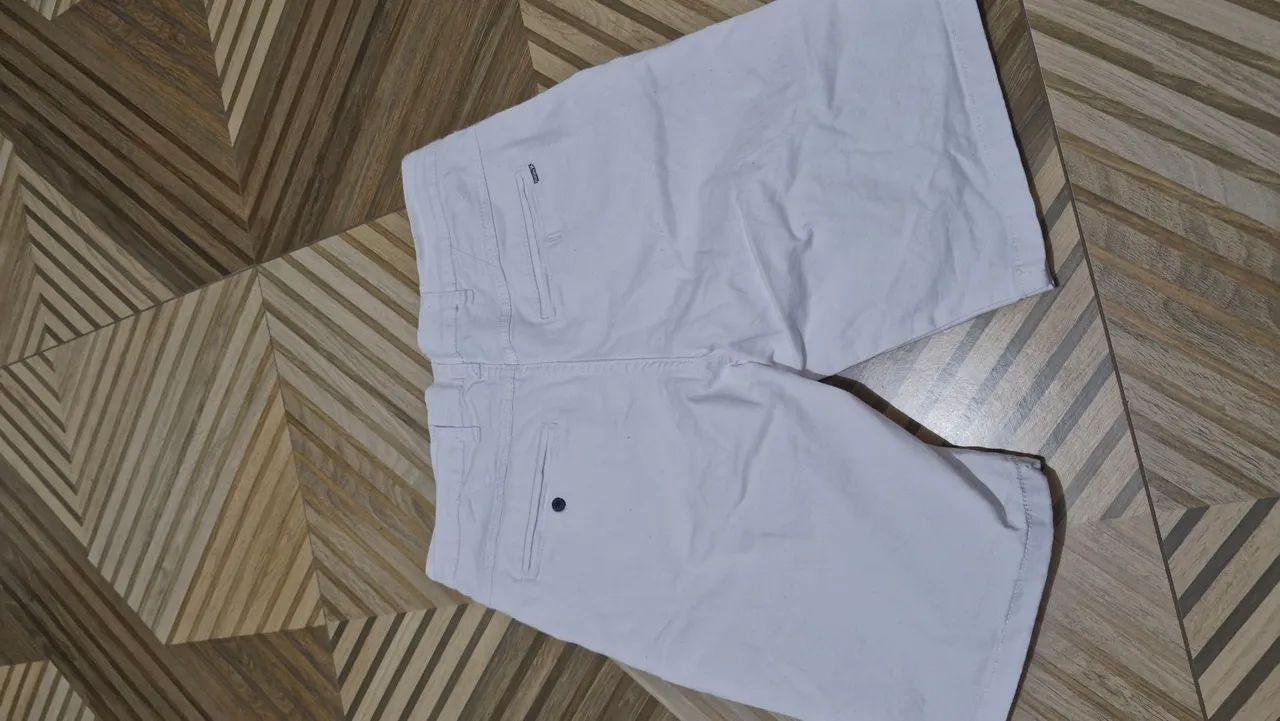 Bermuda Hurley Branco strech 40 - Foto 3