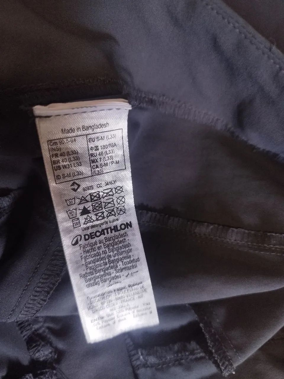 Calça masculina quechua MH100 - Foto 2