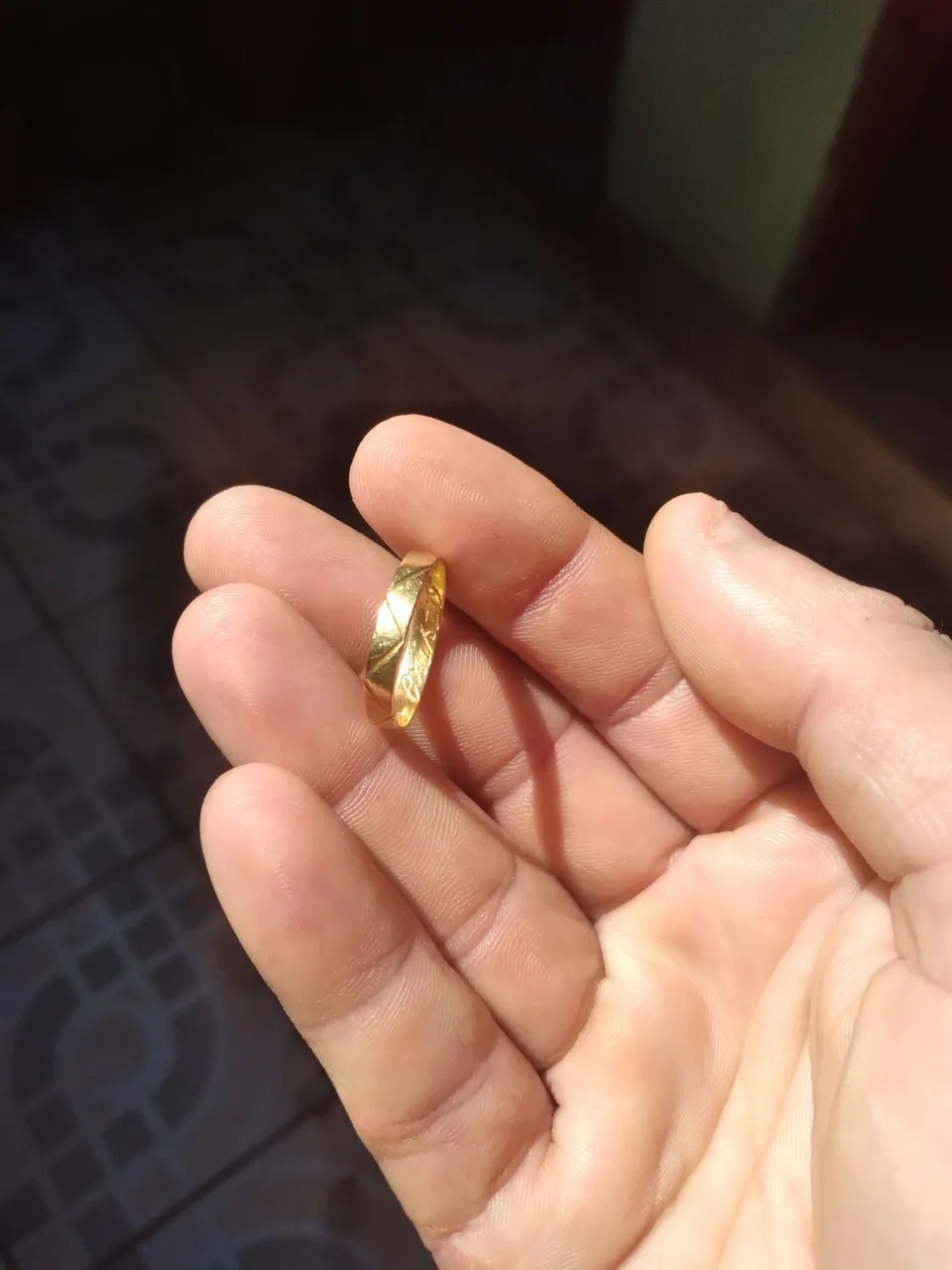 Anel de ouro 18k