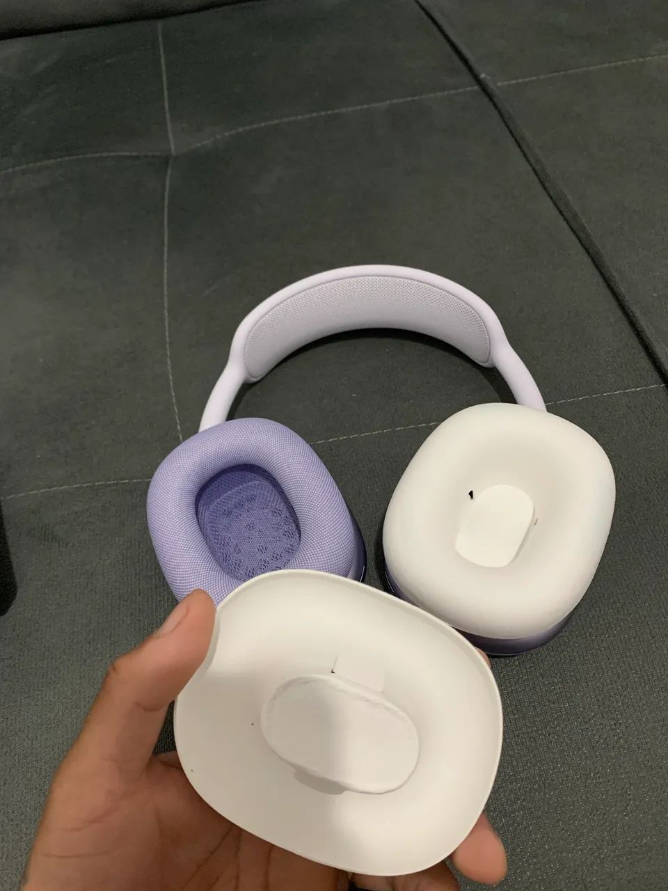 Apple AirPods Max, na cor roxa  - Foto 4