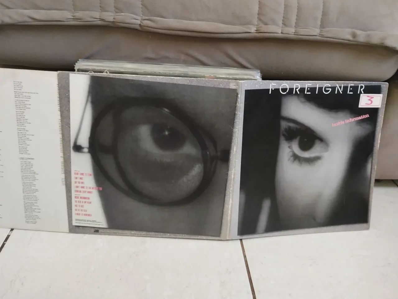 Disco de Vinil - Foreigner - Inside Information