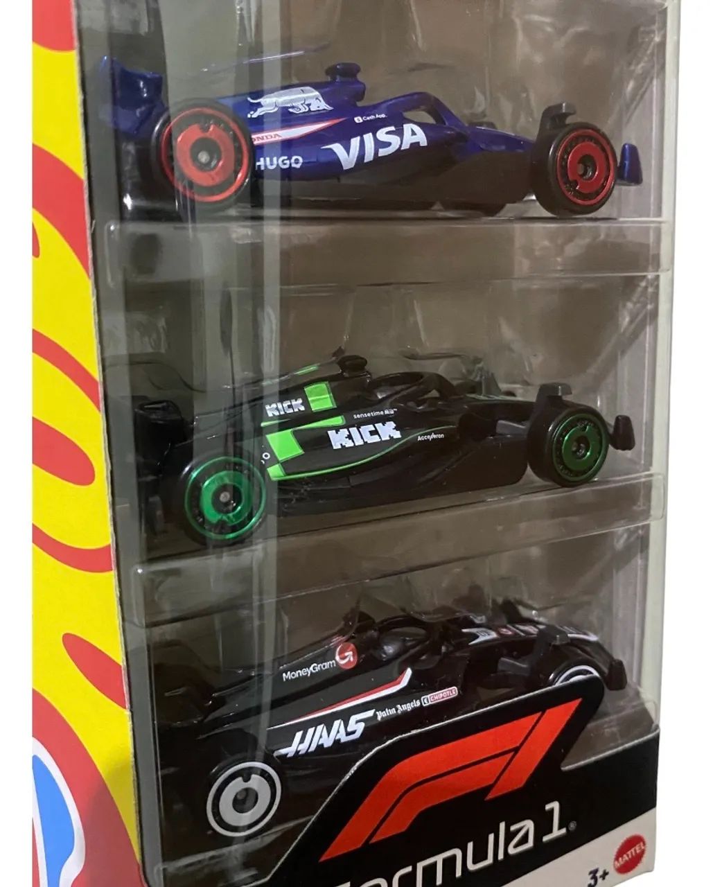 Hot Wheels F1 - Pack com 5 carros - Foto 2