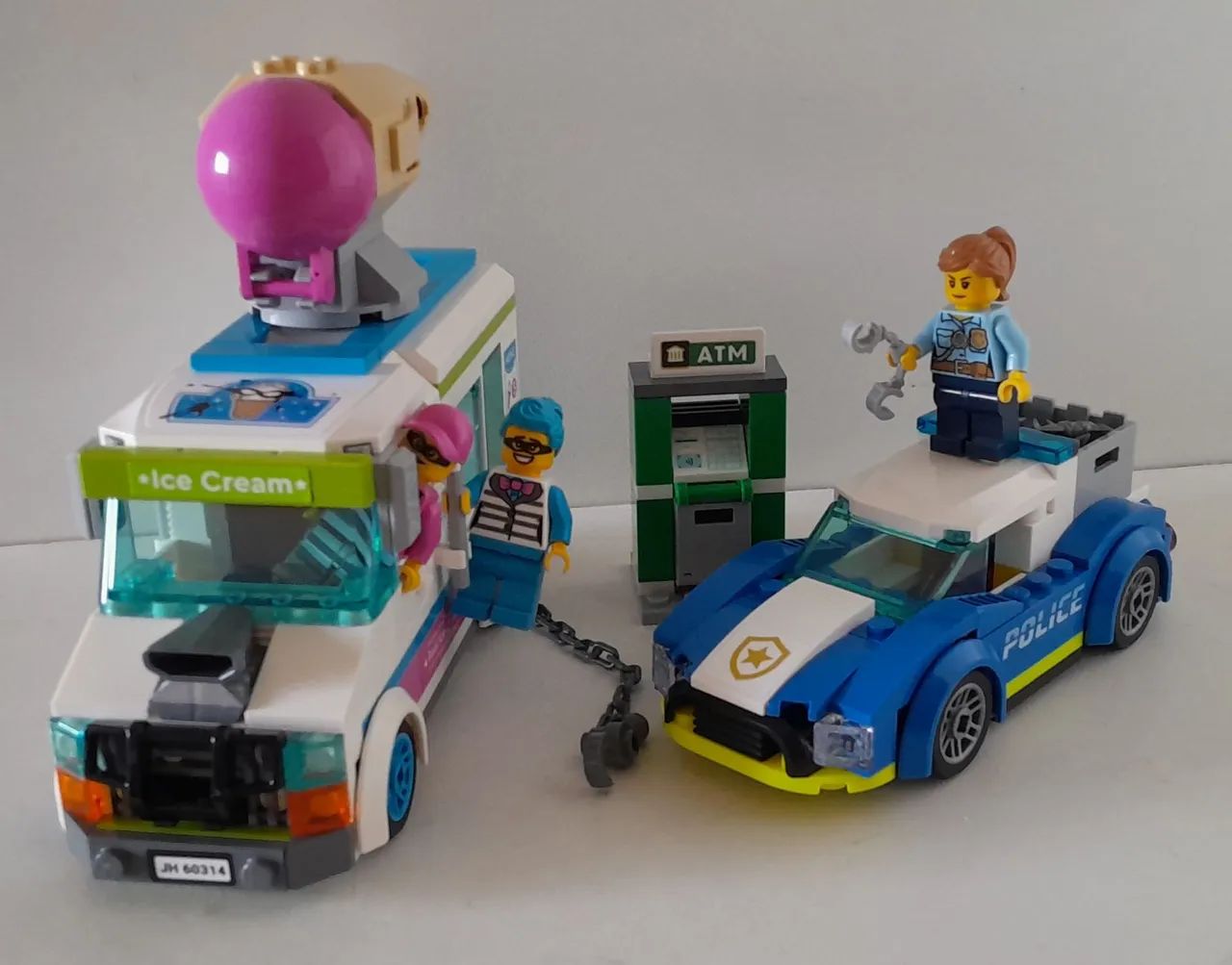 Lego City Ice Cream Truck Police Chase (incompleto) - Foto 6