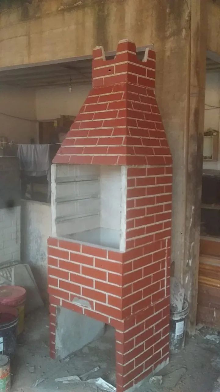 Churrasqueira na promoção pré moldada 65cm - Foto 3