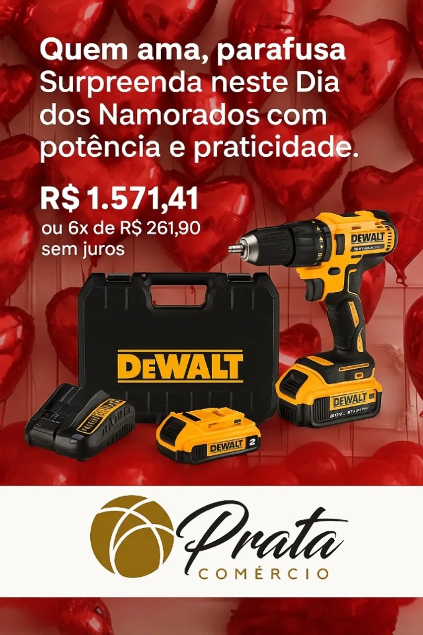 PARAFUSADEIRA/FURADEIRA ATOMIC 1/2'' (13 MM)