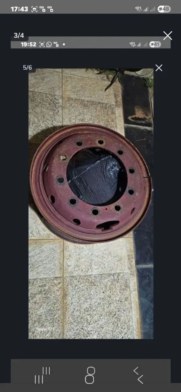 Roda Original + Para-choque
