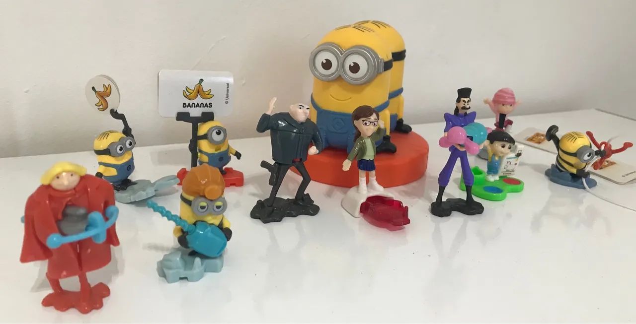 Coleção de Miniaturas do Filme Meu Malvado Favorito