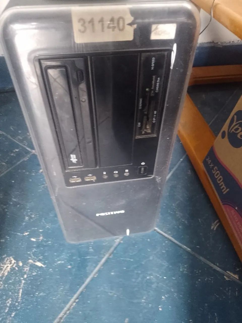 Computador de mesa, gabinete, Pc