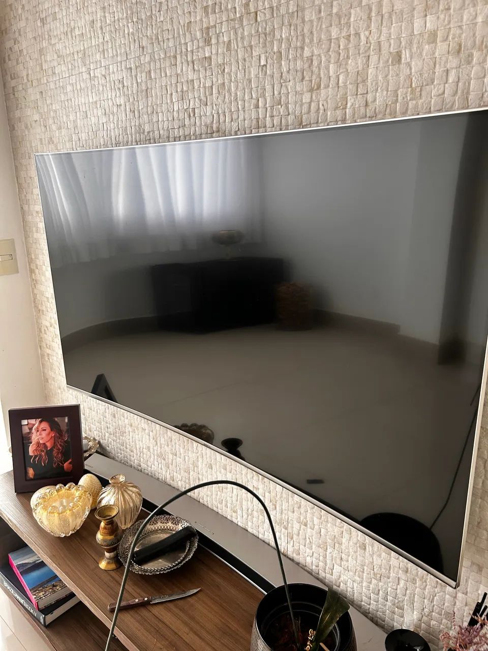 Televisão sumsung plana 50 polegadas 4K