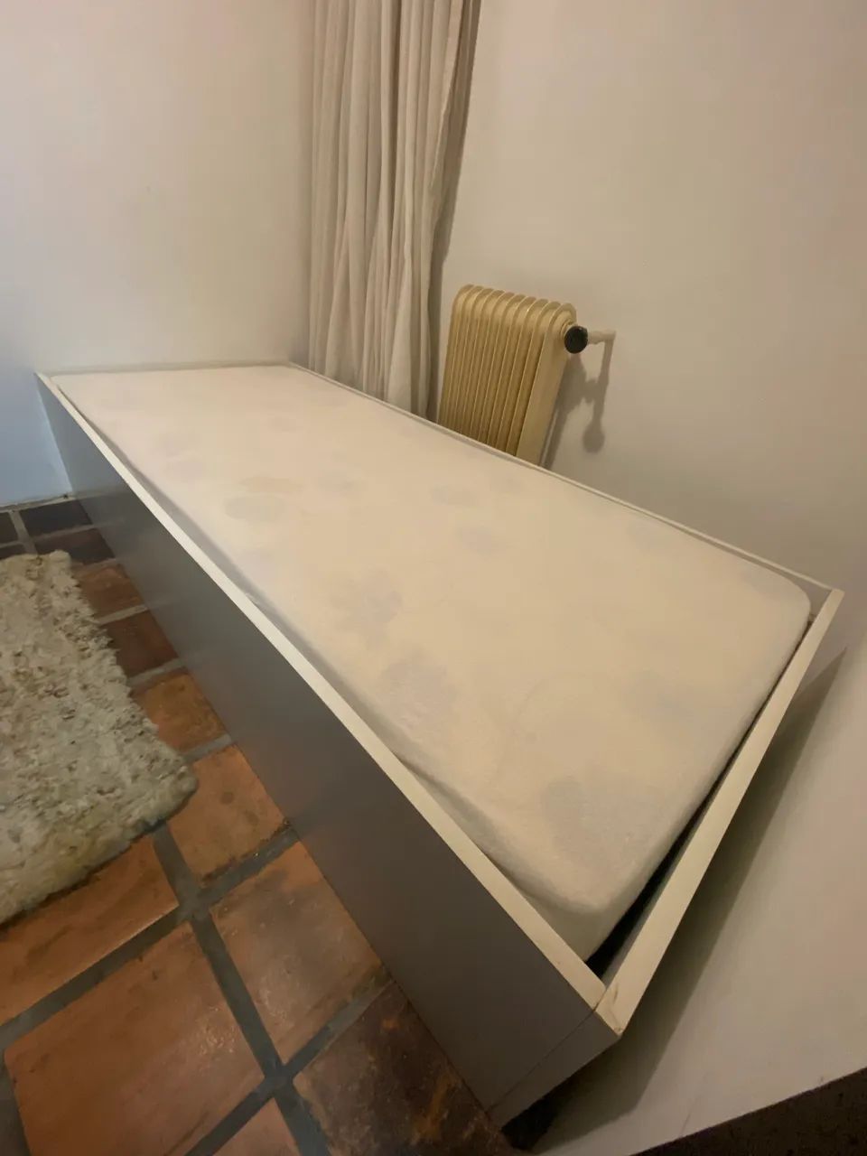 Cama solteiro com colchão  - Foto 3