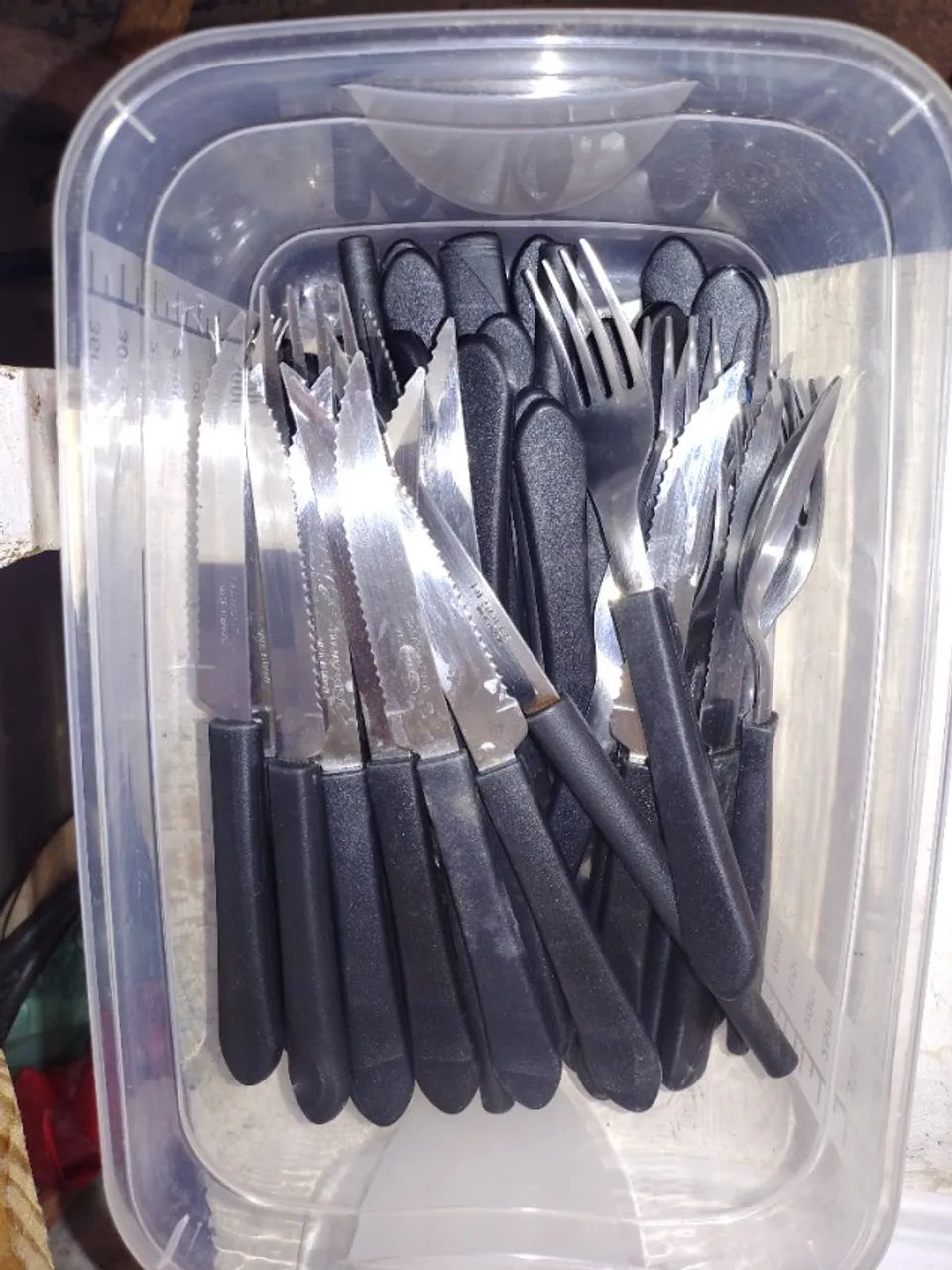 Talheres , pratos , copos.. vendo cada um preço  - Foto 4