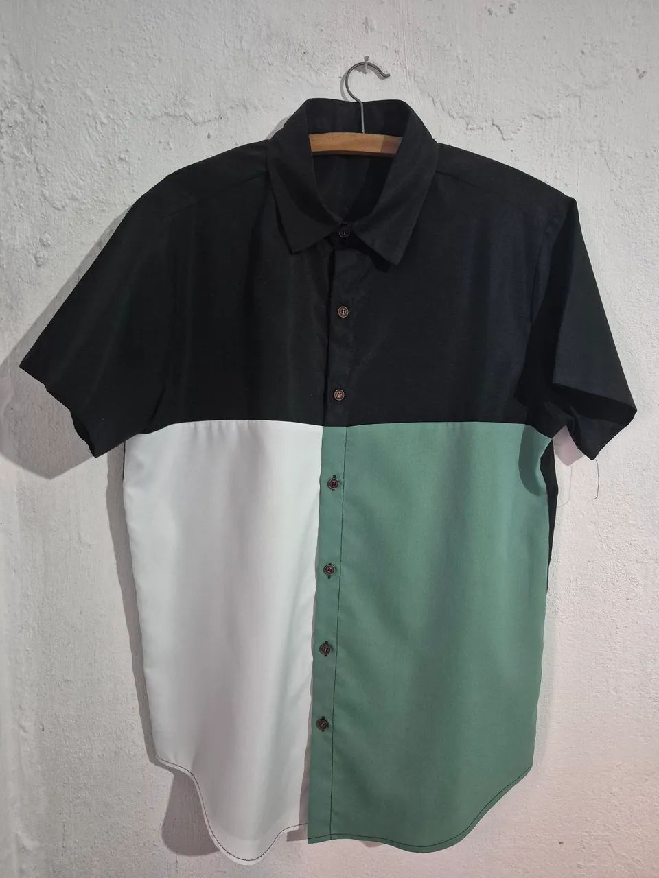 Camisa Romwe Men Shein