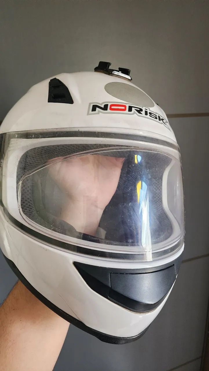 Capacete usado 