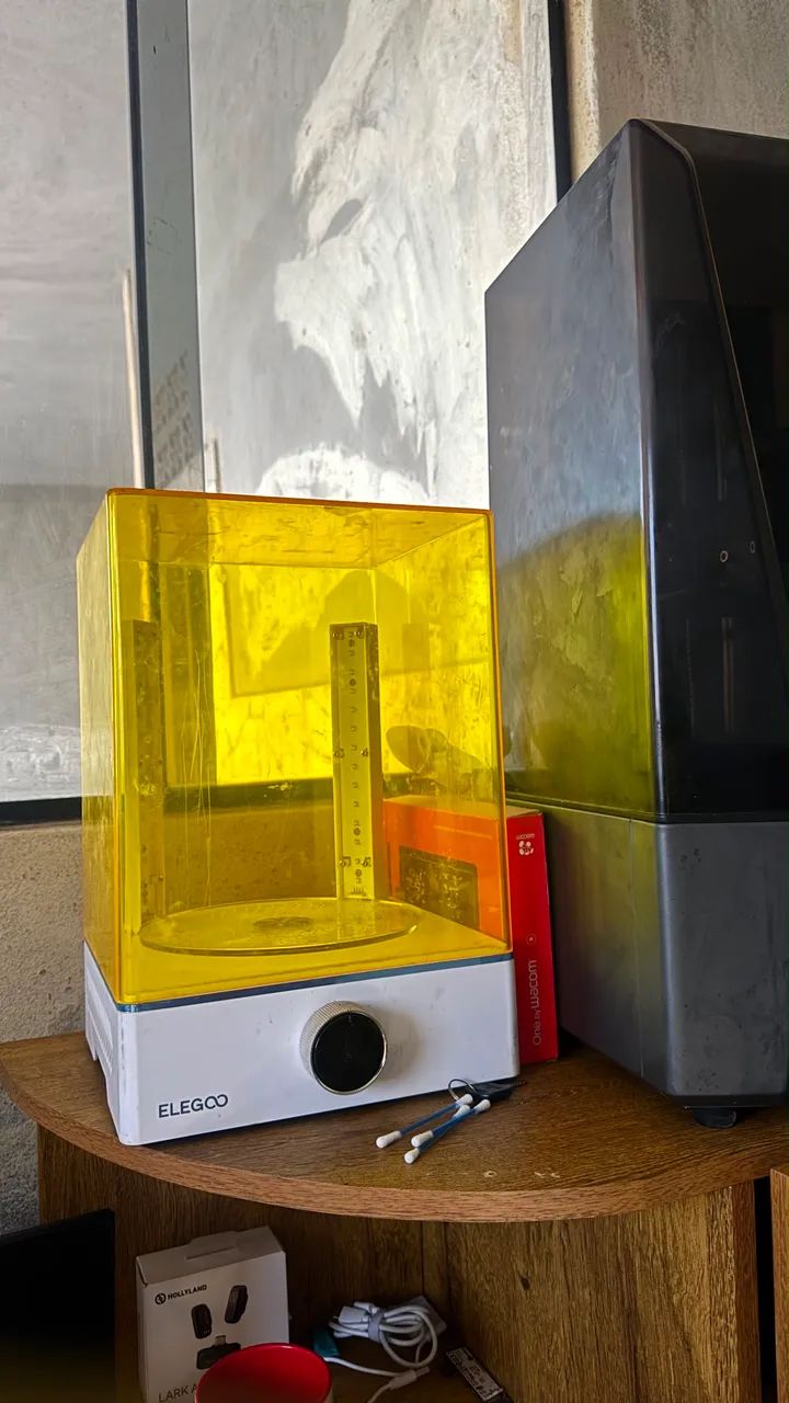 Máquina de cura 3d + estaco de lavagem  - Foto 4
