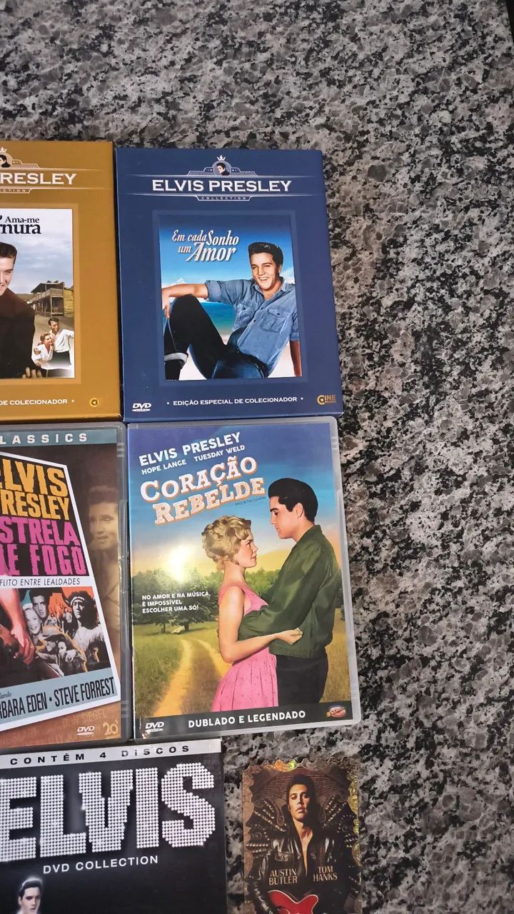 Dvd Elvis Presley coleção com 5 dvds - Foto 3