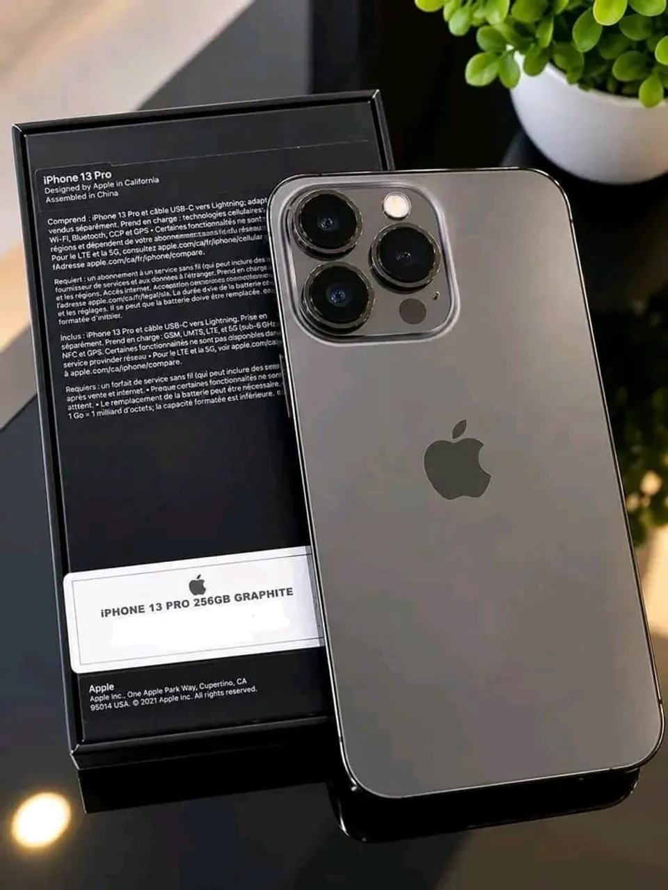 iPhone 13 Pro 256gb Grafite Seminovo Excelente - Celulares e