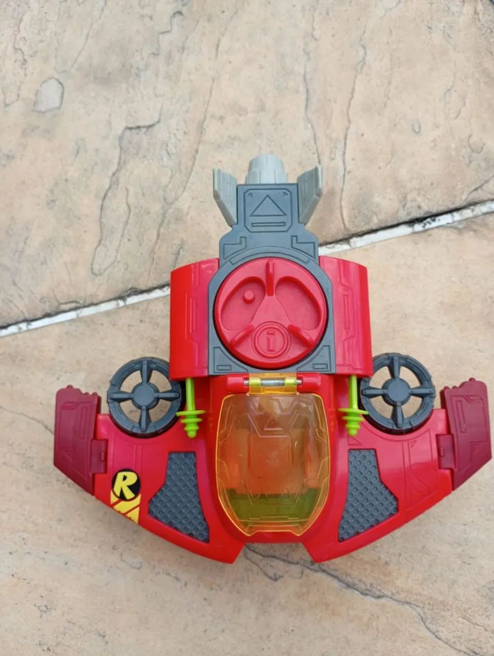 Nave Imaginext do Robin com dois projéteis e sem o boneco - Foto 3
