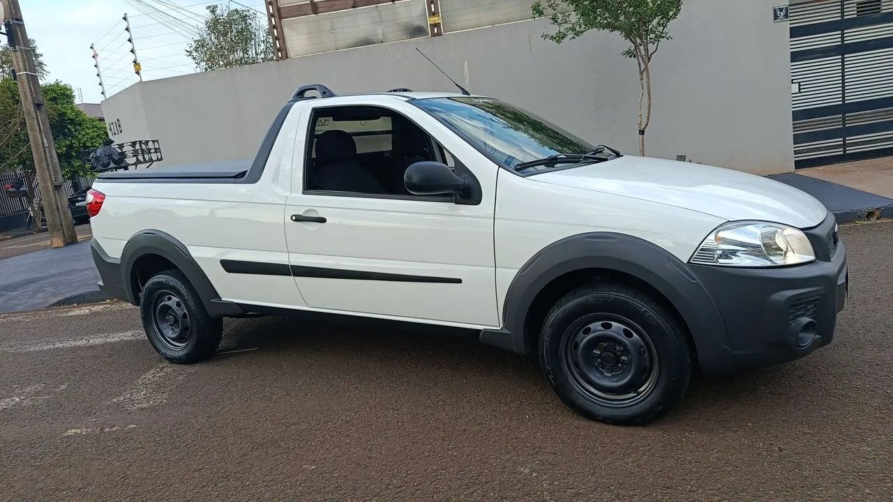 Fiat Strada Working Hard 1.4 Fire Flex 8V CS 2018 - Foto 3