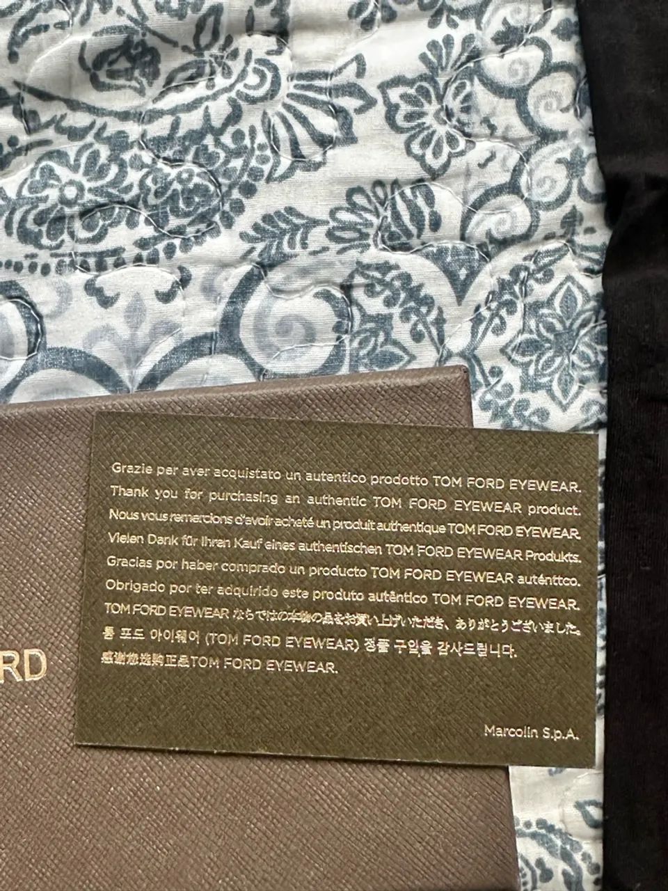 Óculos Tom Ford Cinza - Foto 2
