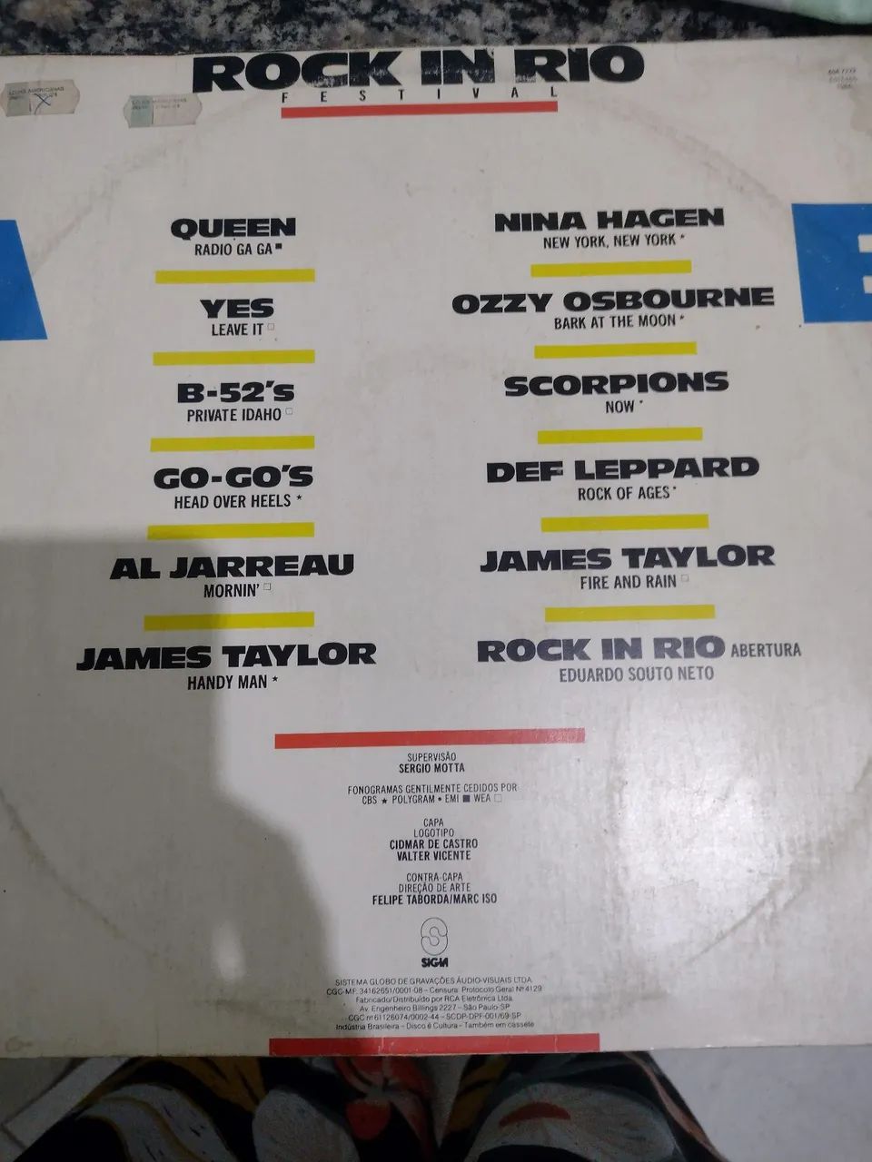 Disco de vinil - LP Rock in Rio 1985 - Foto 2