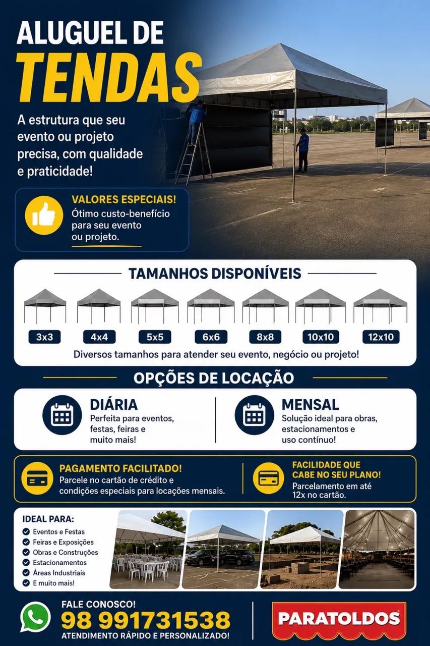 Aluguel de tenda - Foto 2