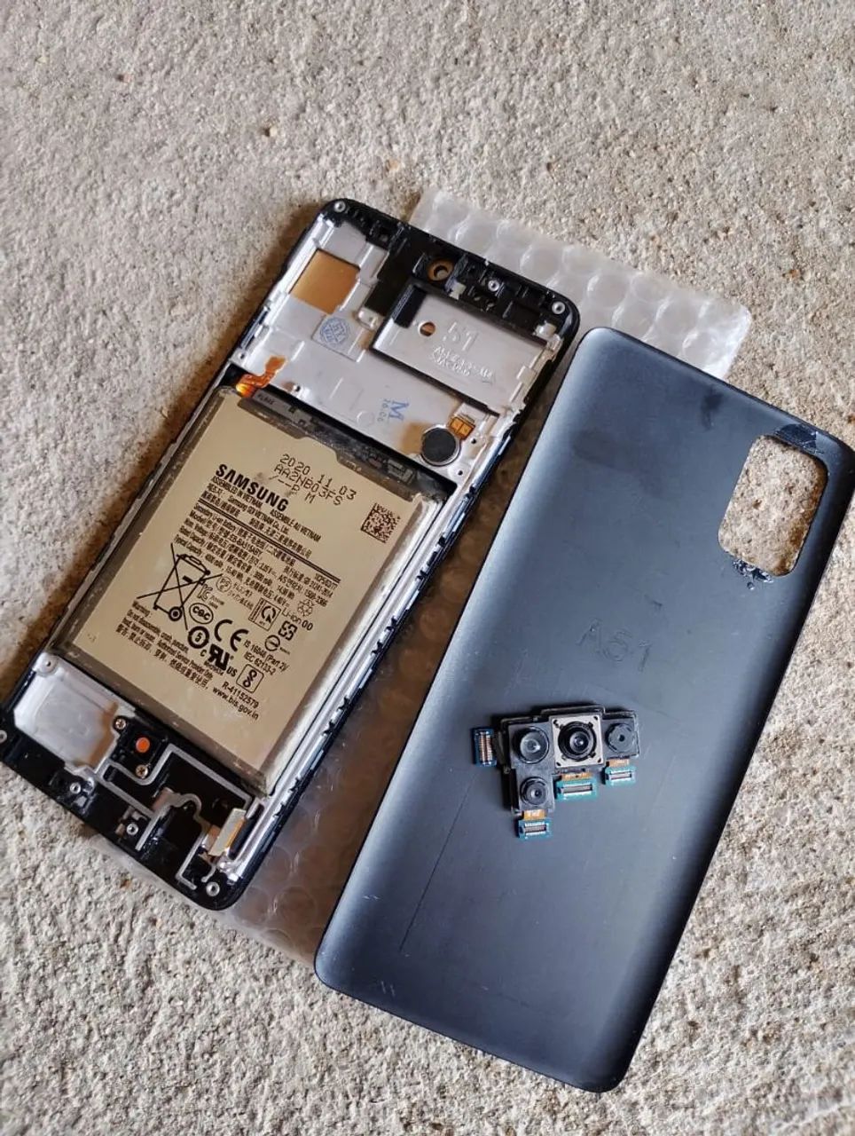 Vendo tela  De  celular A51 