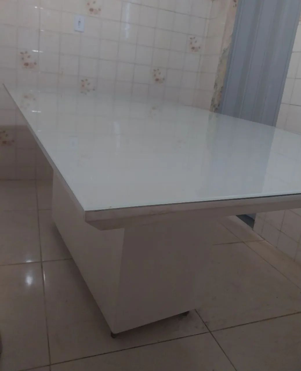 MESA GRANDE COM VIDRO 2,00x1,00m - Foto 4