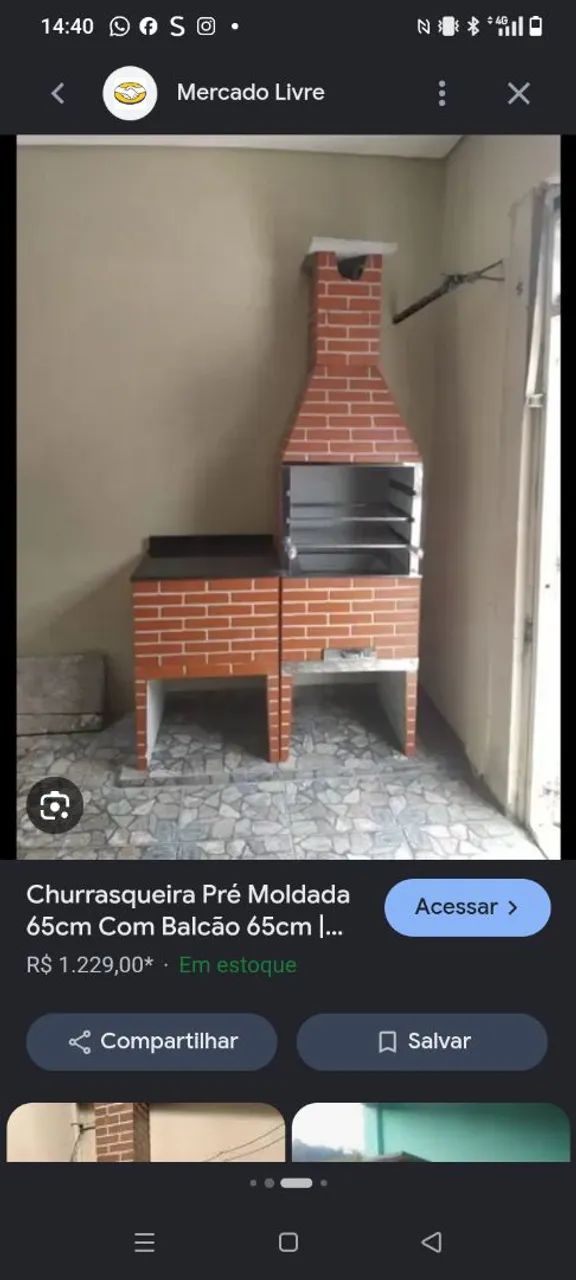 churrasqueira pre moldada  - Foto 2