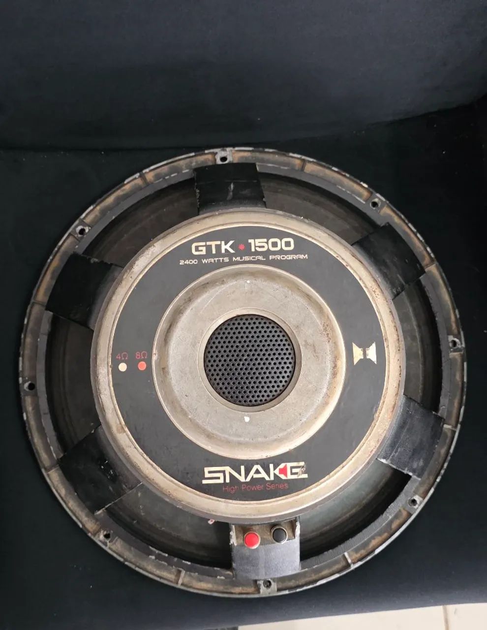 Alto falante 15 polegadas snake gtk 1500 - Foto 2