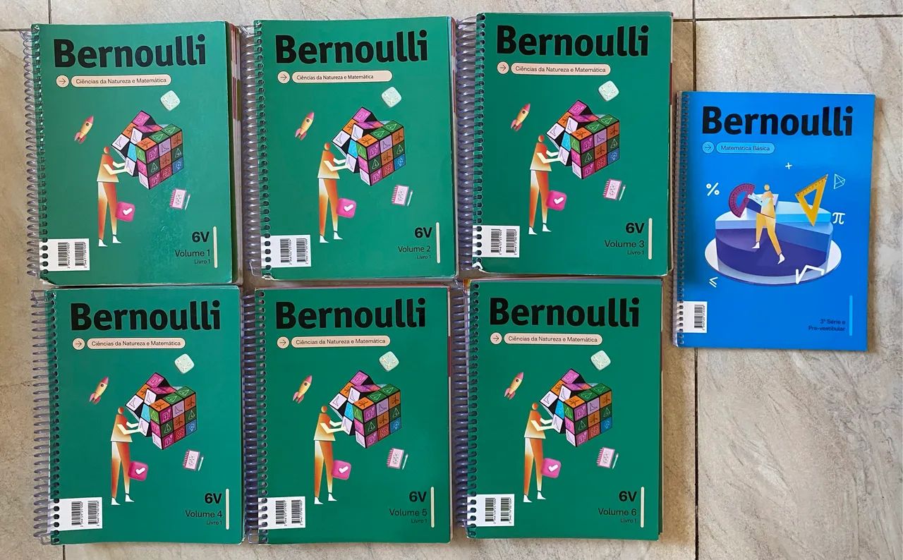 Apostilas pré vestibular Bernoulin - Foto 3