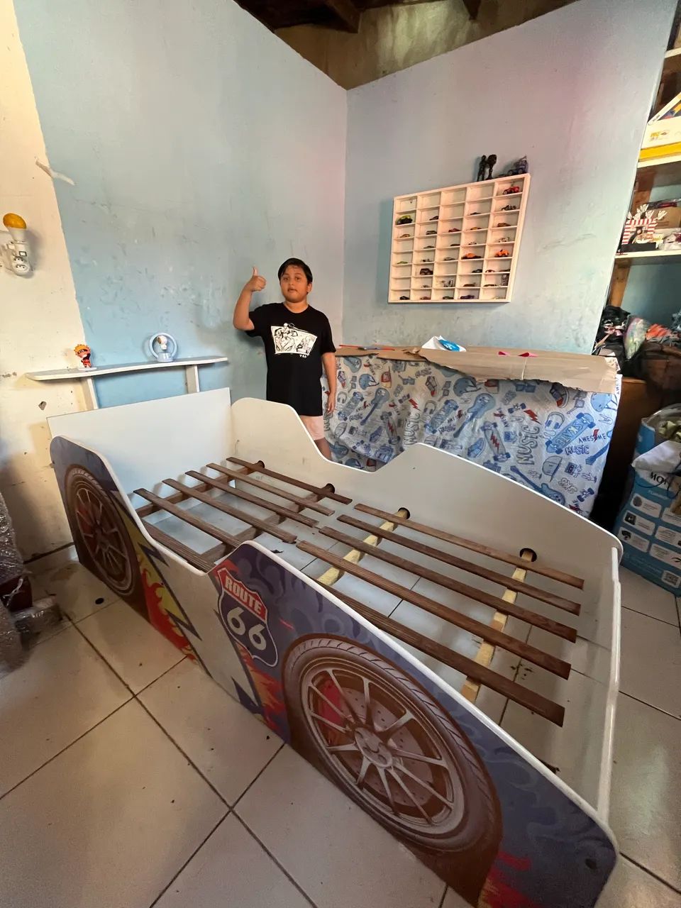 Cama infantil solteiro 