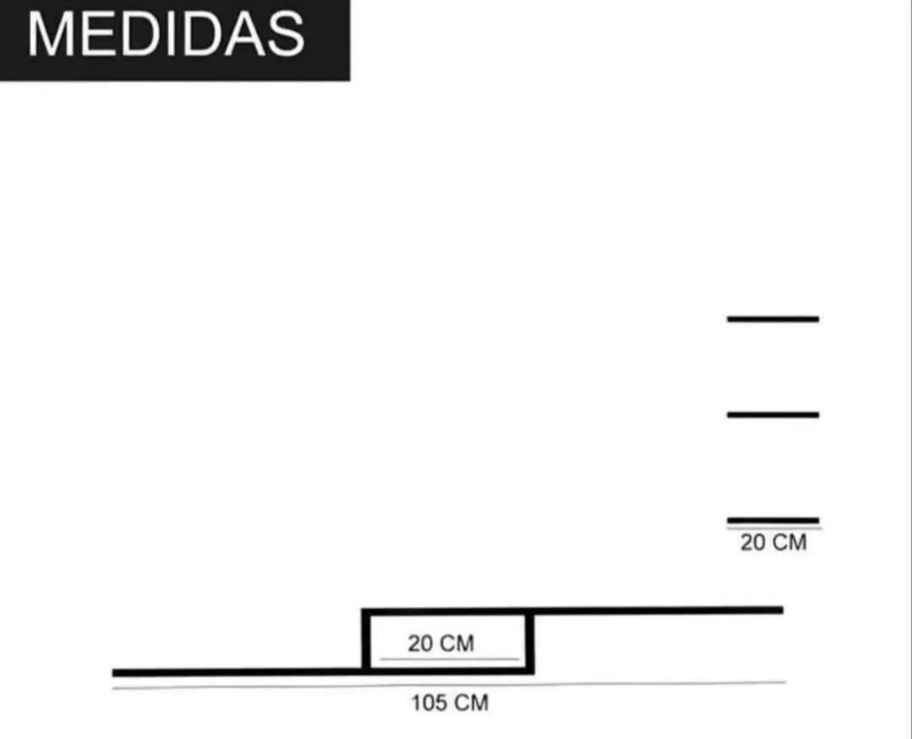 Rack Suspenso - Simples e moderno  - Foto 3