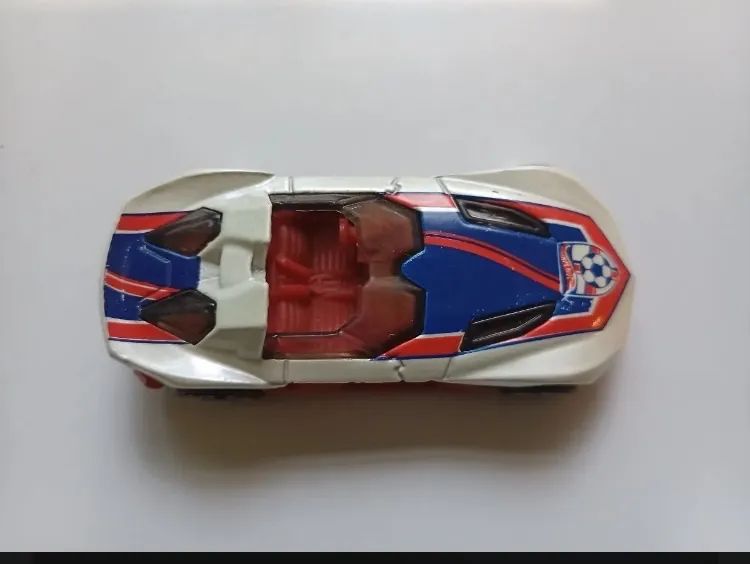 R0932 Football  Hot Wheels Blanco (Usado) - Foto 2
