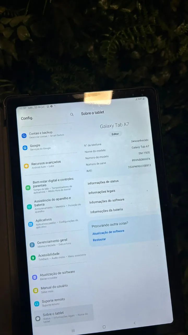 Tablet Galaxy Tab A7 64gb - Foto 3