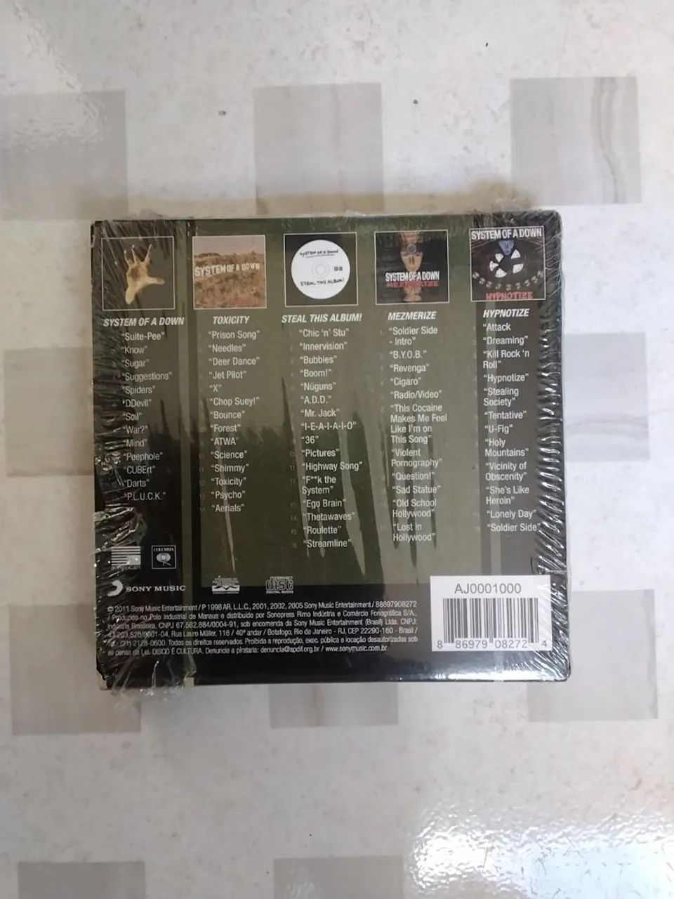 Box 5 CDs System of a Down - Foto 2