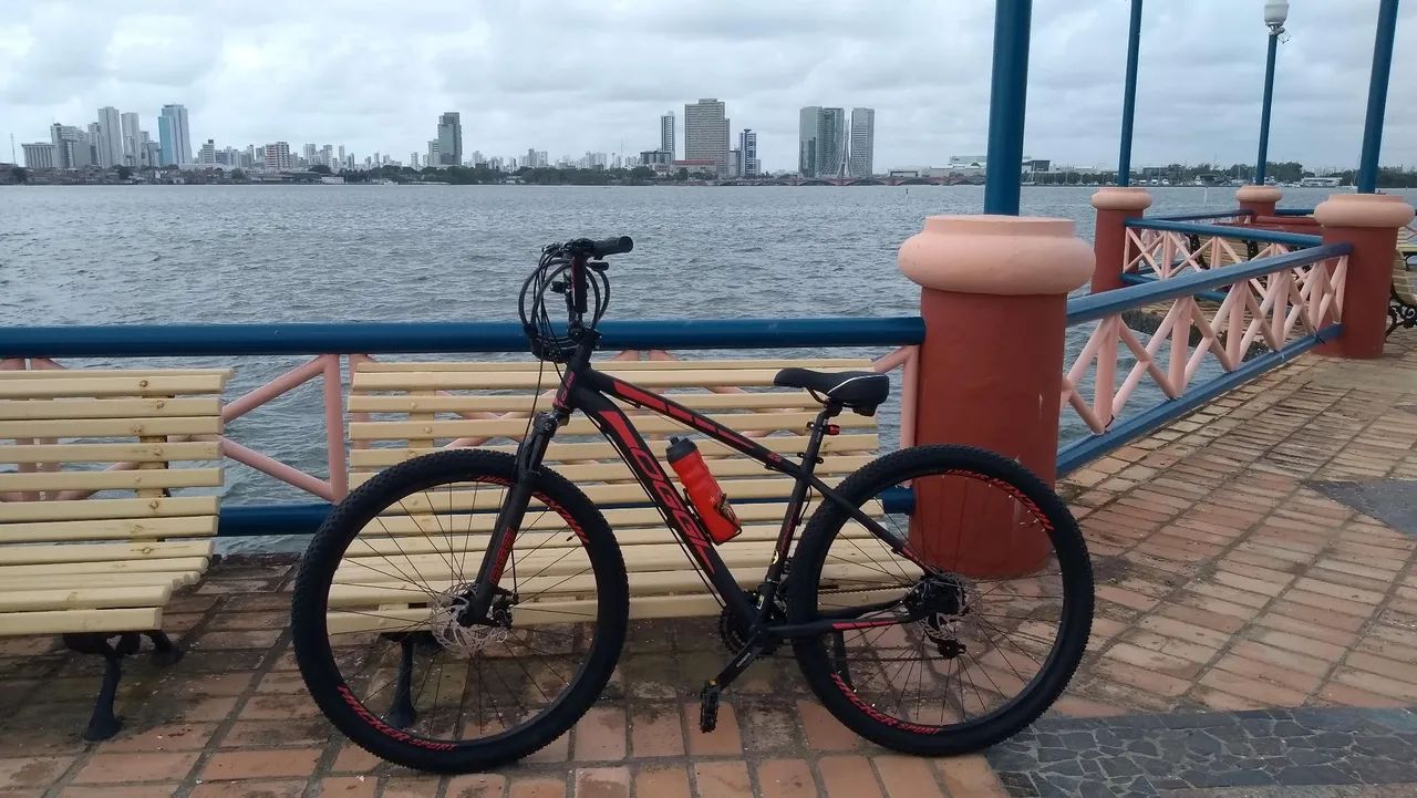 Bicicleta Oggi 29 - Freio a disco e Mega Range