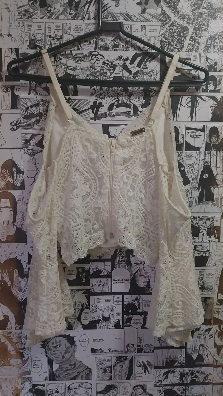 Cropped de renda - Foto 3