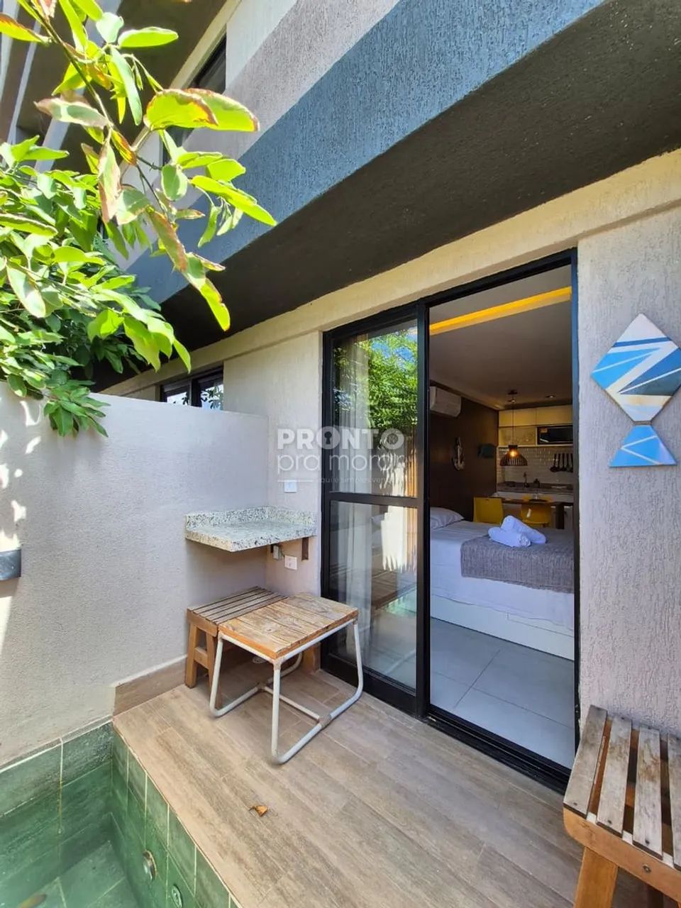 Flat com 1 quarto em Cupe - Foto 3