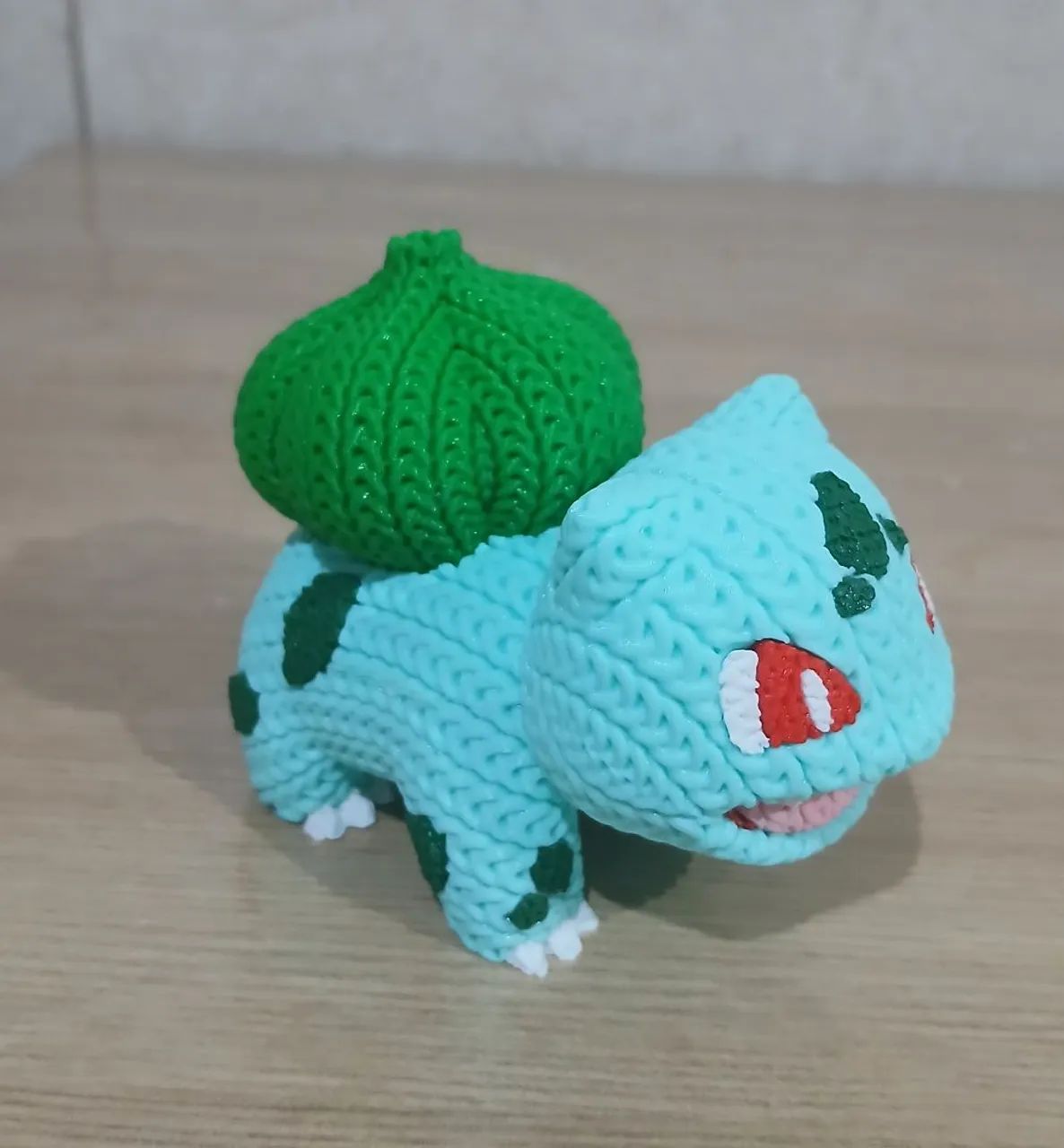 Bulbasauro - Estilo Tricô - 3D - Foto 2