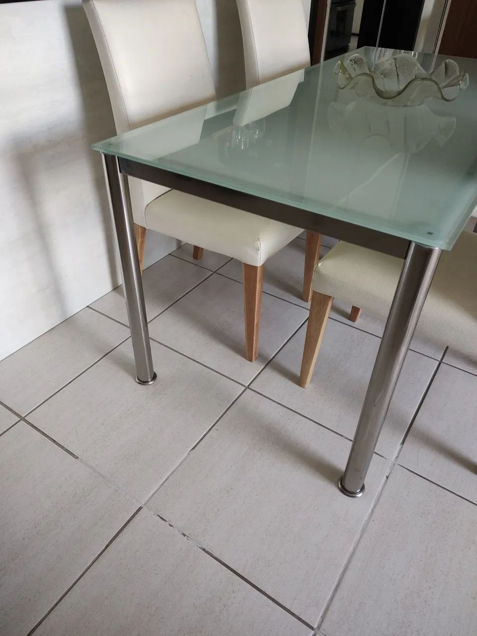 2 MESAS da TokStok!! Mesa de Jantar e Mesa de Apoio - Foto 4