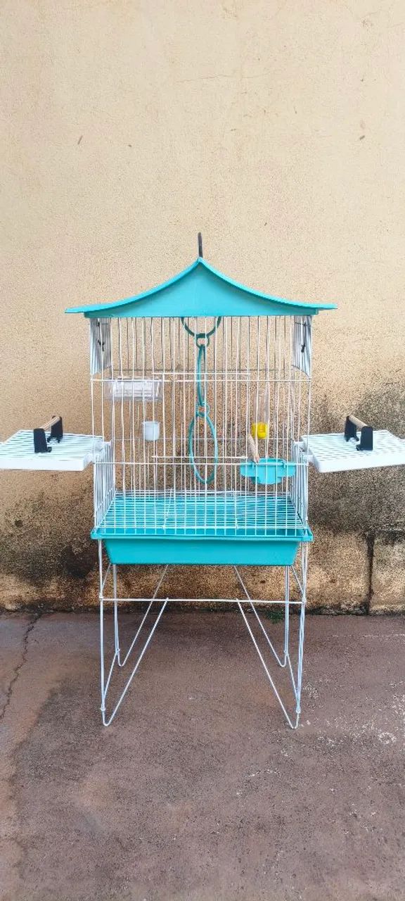 Viveiro/Gaiola para Pássaros com Suporte