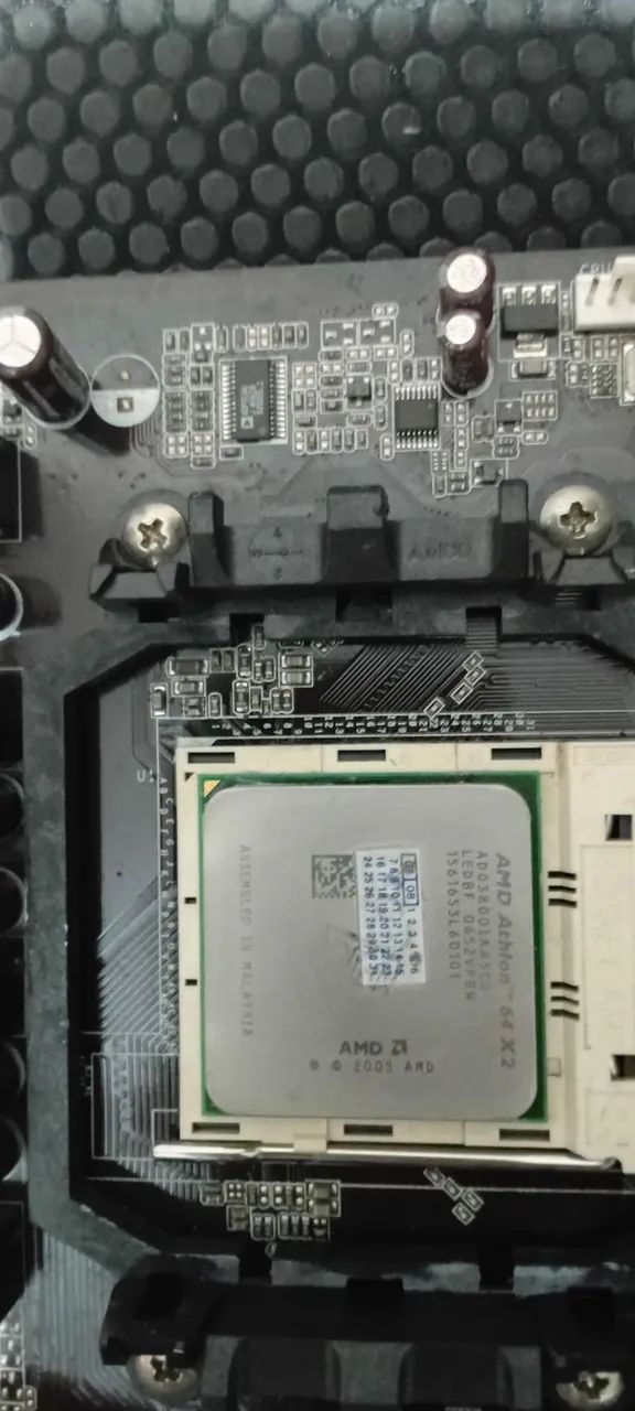 Kit Placa Mãe Asus M2N-SLI DELUXE - Foto 3