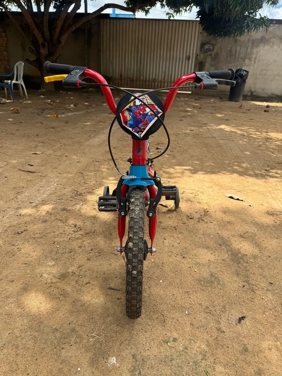 Bicicleta infantil Homem Aranha 