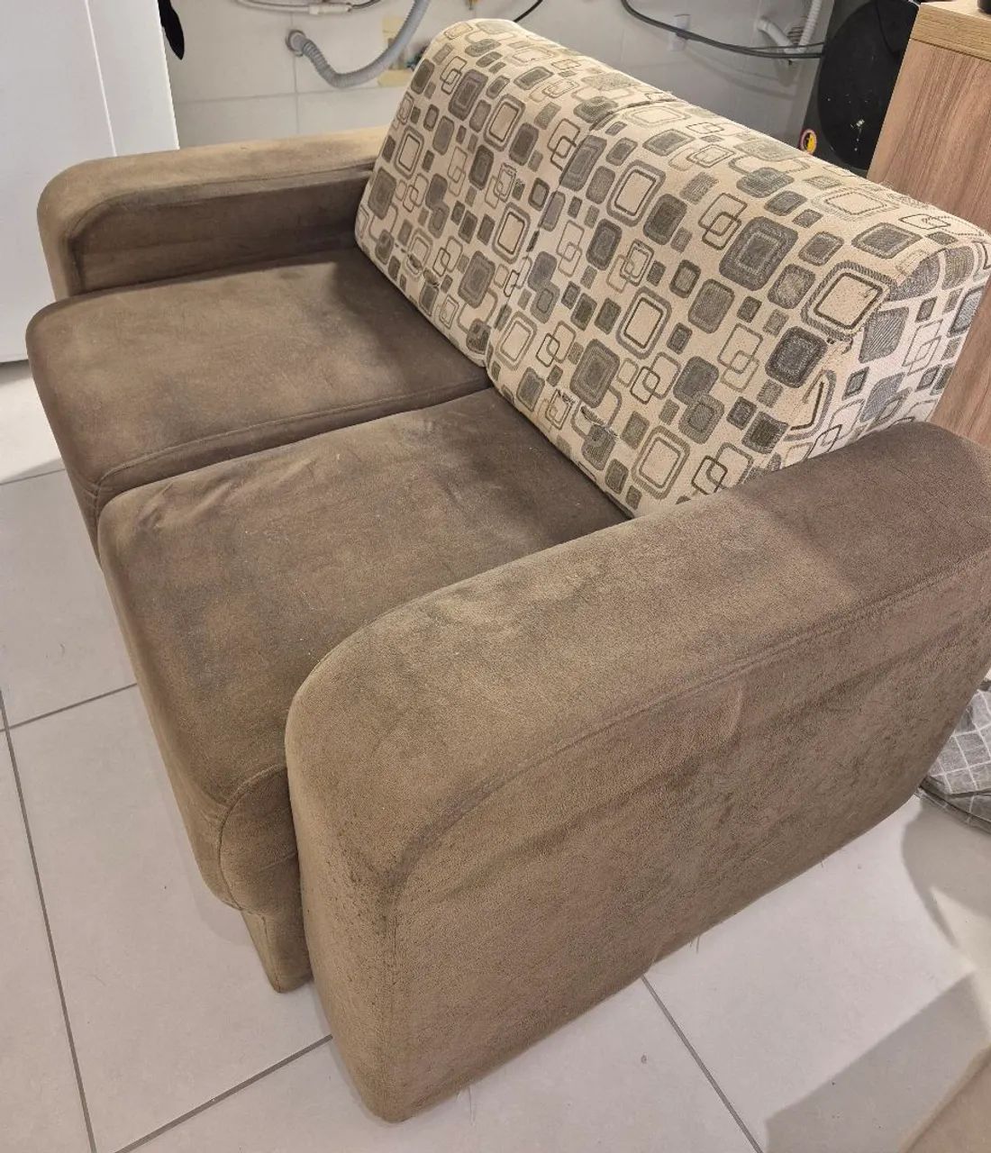 Sofá retratil dois  lugares