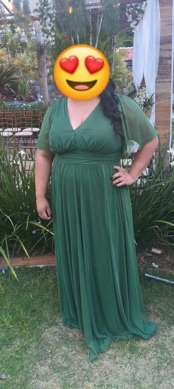 Vestido (novo) veste até 52 - Foto 2